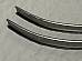 Harley Knucklehead UL WL Stainless Tank Trim Set w/ Mount Strips  194146 USA