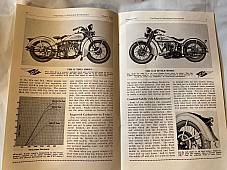 Harley Enthusiast Model Intro Issue 1934 Models Aug 1933 RL VL Servicar Single