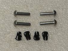 Harley 1957-58 Tank Emblem Rivet Kit Panhead Sportster Servi 61795-57 61797-57