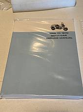 Harley 1959-70 Servicar Service Shop Manual Wiring Diagrams, Engine, Driveline