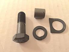Harley Bicycle Parkerized Kicker Pedal Bolt Kit Knucklehead Panhead WLA CP-1035