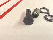 Harley Bicycle Parkerized Kicker Pedal Bolt Kit Knucklehead Panhead WLA CP-1035