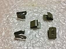 Harley WLA WLC 1942-45 Tail Lamp Black Out Light Wire Clips WWII 4727-42 Qty. 5