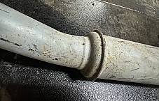 Harley 1035-41 1941-49 45 WL Solo Muffler Very Good Used Condition