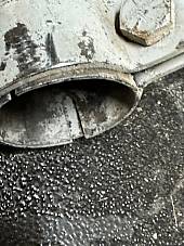 Harley 1035-41 1941-49 45 WL Solo Muffler Very Good Used Condition