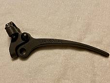Harley 4149-41 Knucklehead Cast Iron Hand Front Brake Lever WPB Parkerized WWII