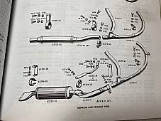 Harley G Servicar Front Exhaust Pipe Hanger Strap 1951-73 OEM# 65297-38, 1064-38