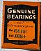 Harley NOS 41437H, 2467337 WL WLA WLC Servicar RH Crank Bearing .0006 193773