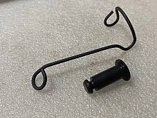 Harley WLA WLC Short Seat Post Tee Clevis Pin & Spring WWII OEM# 3112-42 1942-45