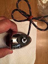 Harley Guide DH-49 Bullet Marker Lamp Fish Eye Nice Repro Replaces OEM 68553-58