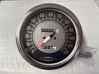 Used Harley Panhead Shovel Servicar Vintage Speedometer Bullseye 1:1  6880