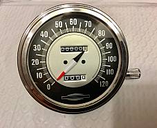 Used Harley Panhead Shovel Servicar Vintage Speedometer Bullseye 1:1  68-80