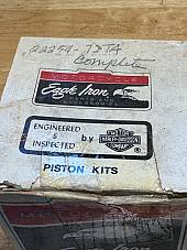 Harley NOS OEM# 22254-72 TA Sportster XLH XLCH Piston .020 1972-1985?
