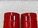 Harley Knucklehead UL WL Red WPB Plastic Grips 194247 OEM# 331042C W/ HD Logo