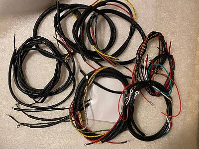 Harley Complete 196670 Servicar Wiring Harness Kit W/ Tail Lamp Wires USA