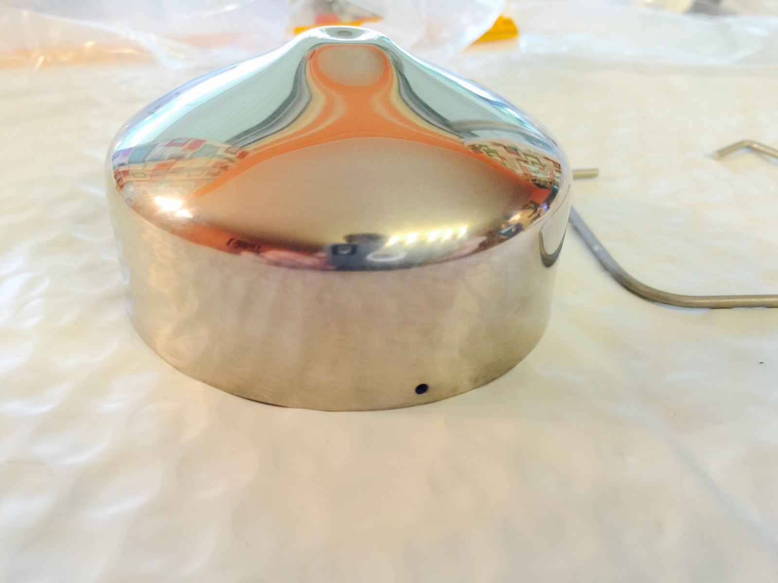 Harley 1949 Panhead Hydra-Glide WL Stainless Timer Cover Distributor 