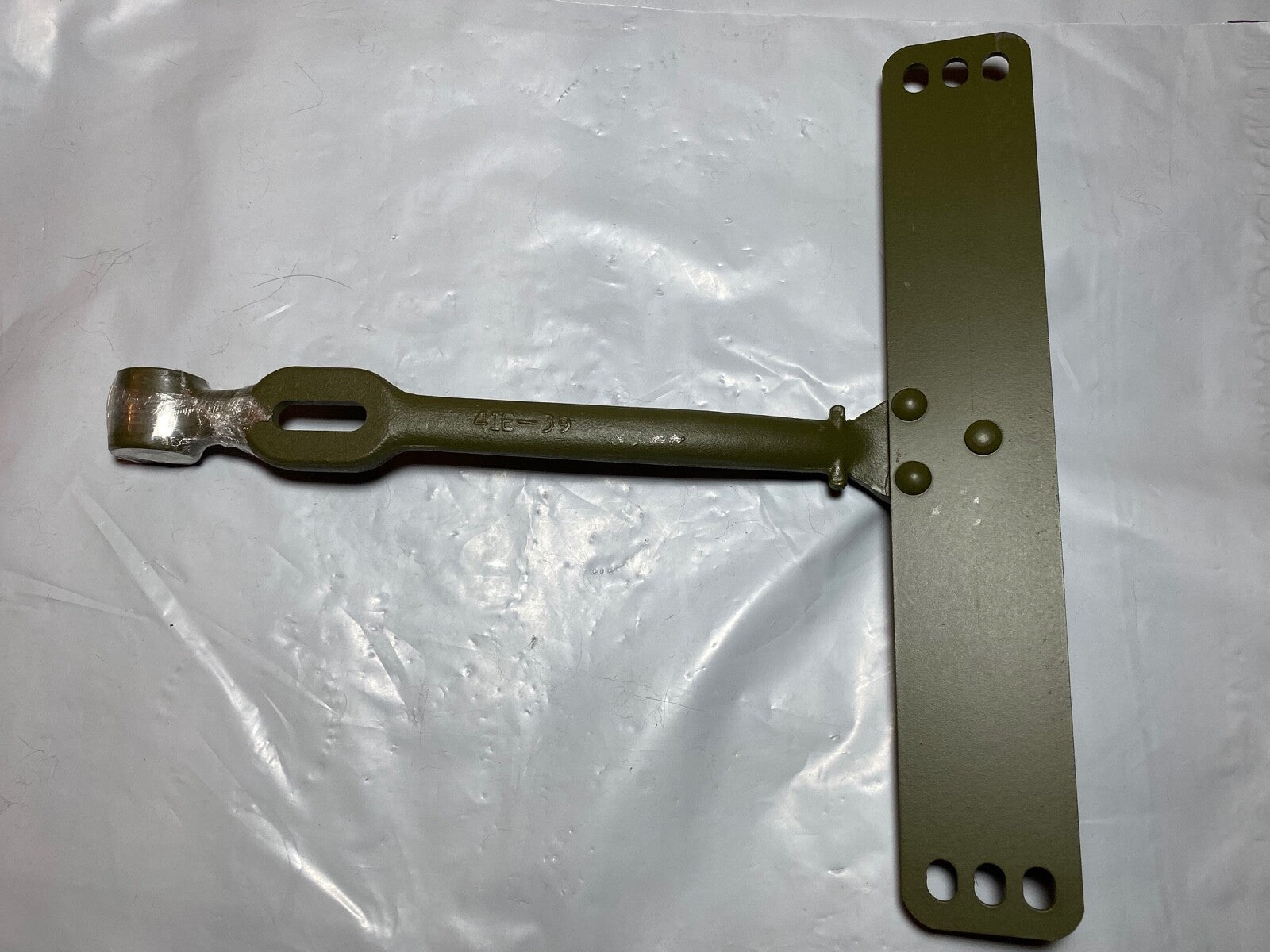 Harley WLA WLC Short Seat Post Tee Clevis Pin & Spring WWII OEM# 3112-42 1942-45