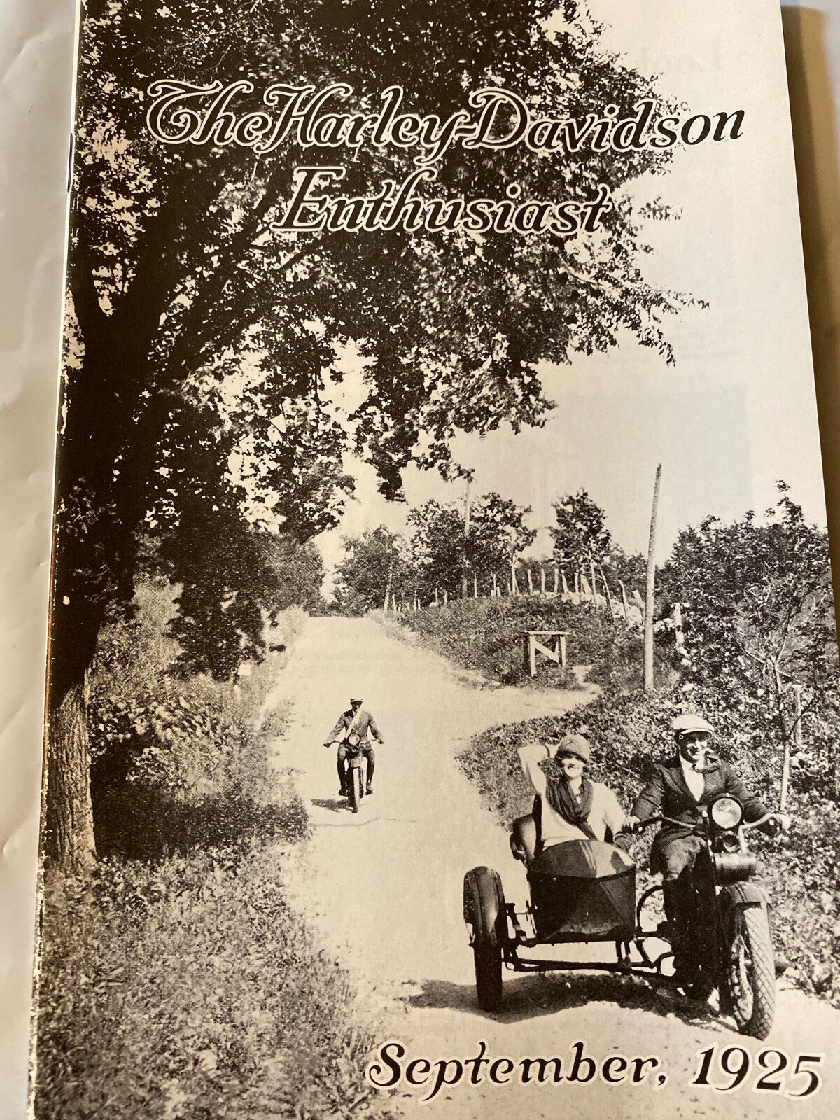 Harley Enthusiast Model Intro Issue 1926 Models Sept '25 JD Single Pea Shooter