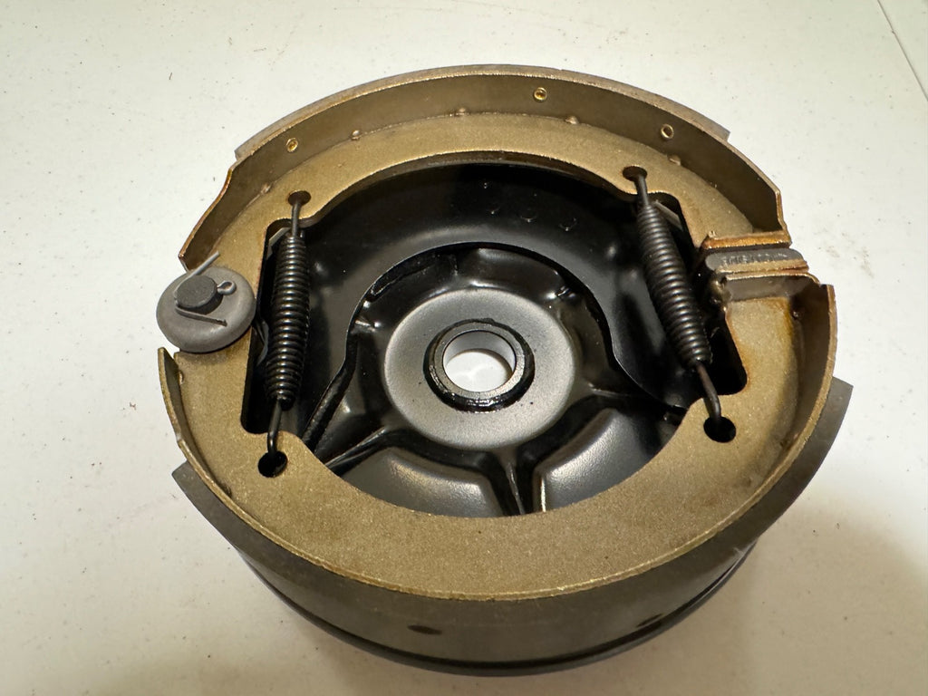 Harley 41646-37 Rear Mechanical Brake Plate Kit 1937-57 Knucklehead Panhead