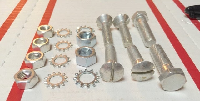 Harley K-Model Sportster 52-58 Cad Plated Rear Fender Mounting Kit Mount KH K 