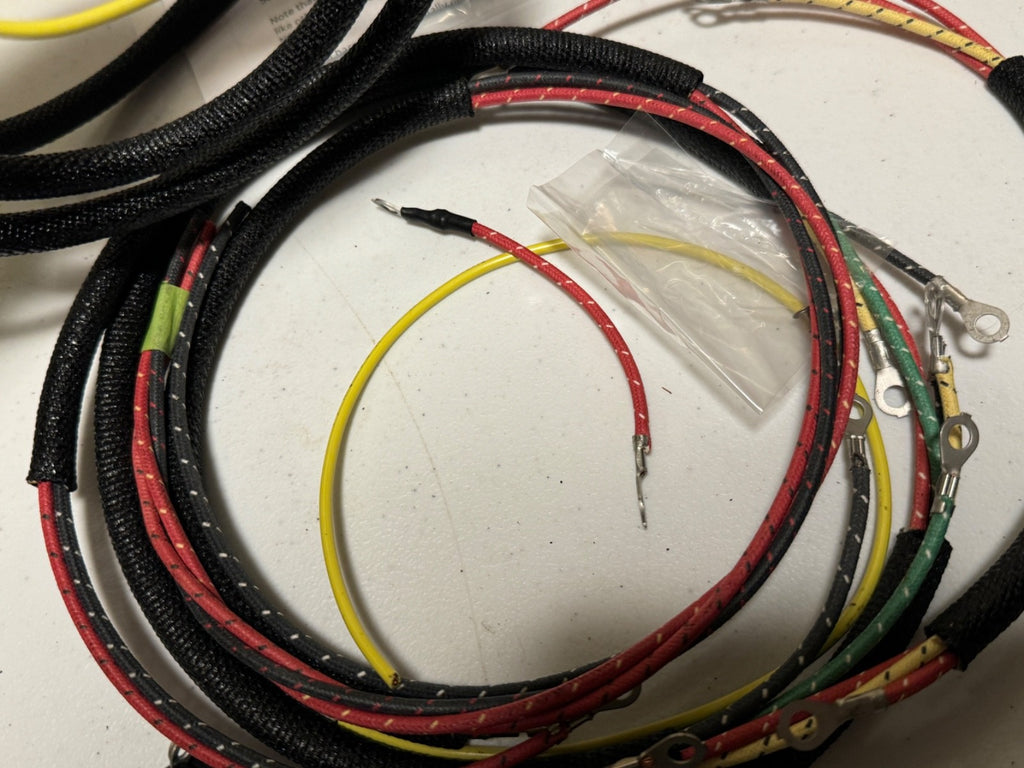 Harley Late 58-59 ST Wiring Harness Kit w/ Fuse Electric Models