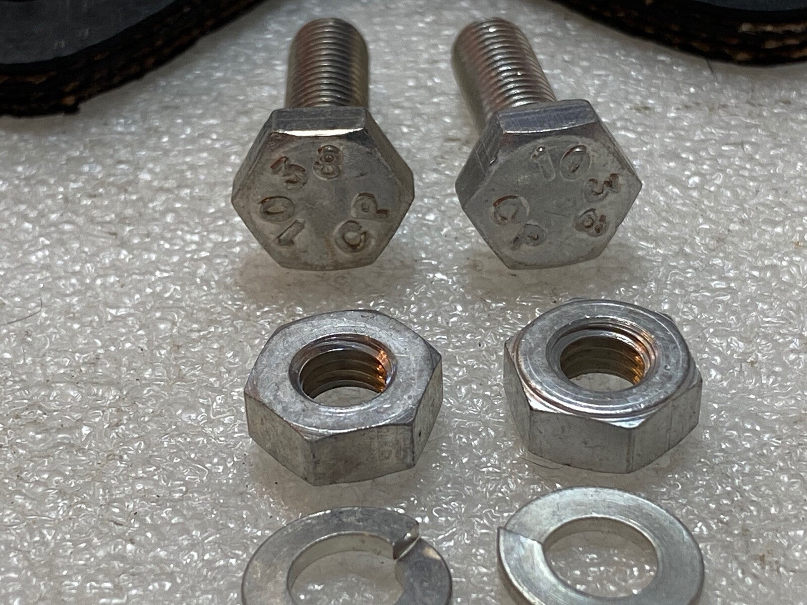 Harley 69013-54 Panhead XL Bugle Trumpet Horn Rubber Mount Bracket Kit 54-64 