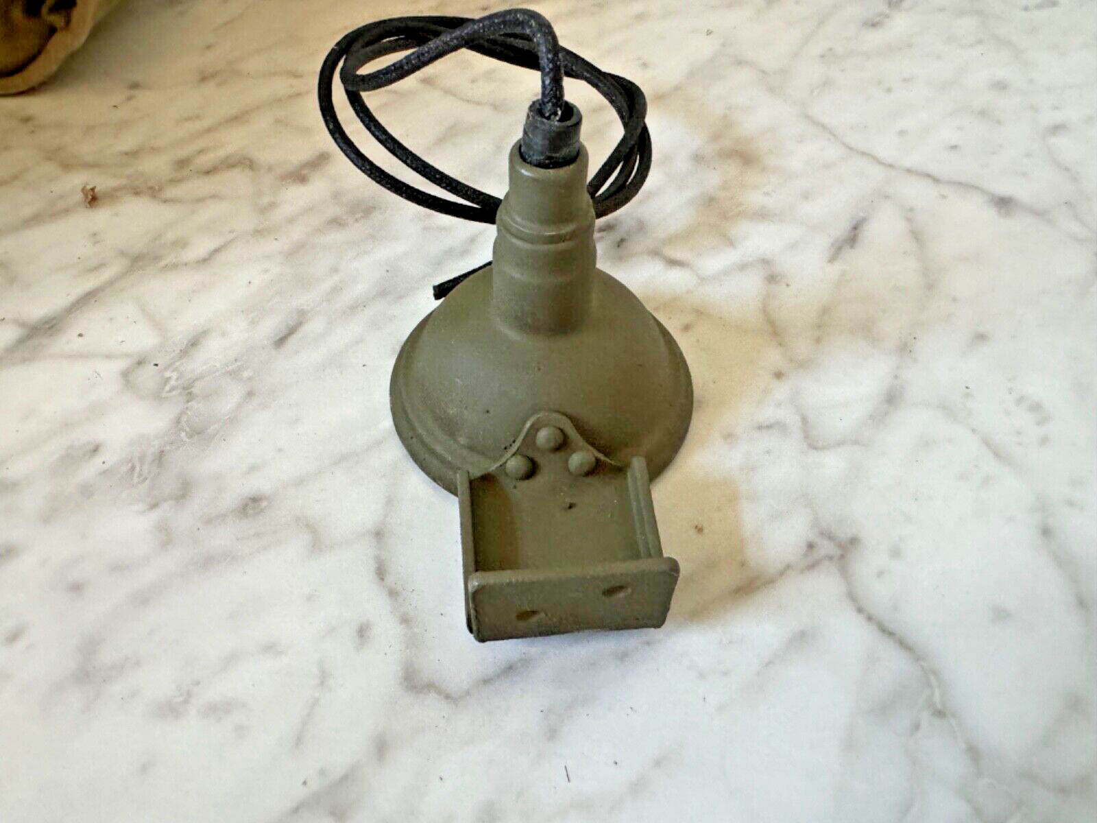 Harley 1942 WLC Front Fender Black Out Marker Lamp Light WWII 4901-41AN