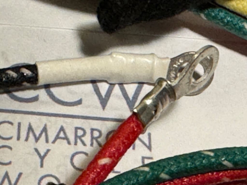 Harley Panhead 1949-53 Premium Wiring Harness Cotton Loom Correct Terminals USA