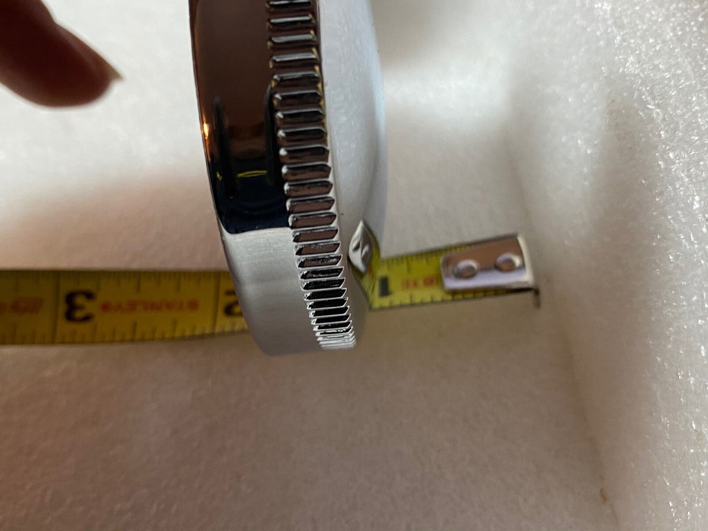 Harley 1937-41 Early 45 Servicar Chrome EDM Eaton Gas & Oil Tank Caps W WL 