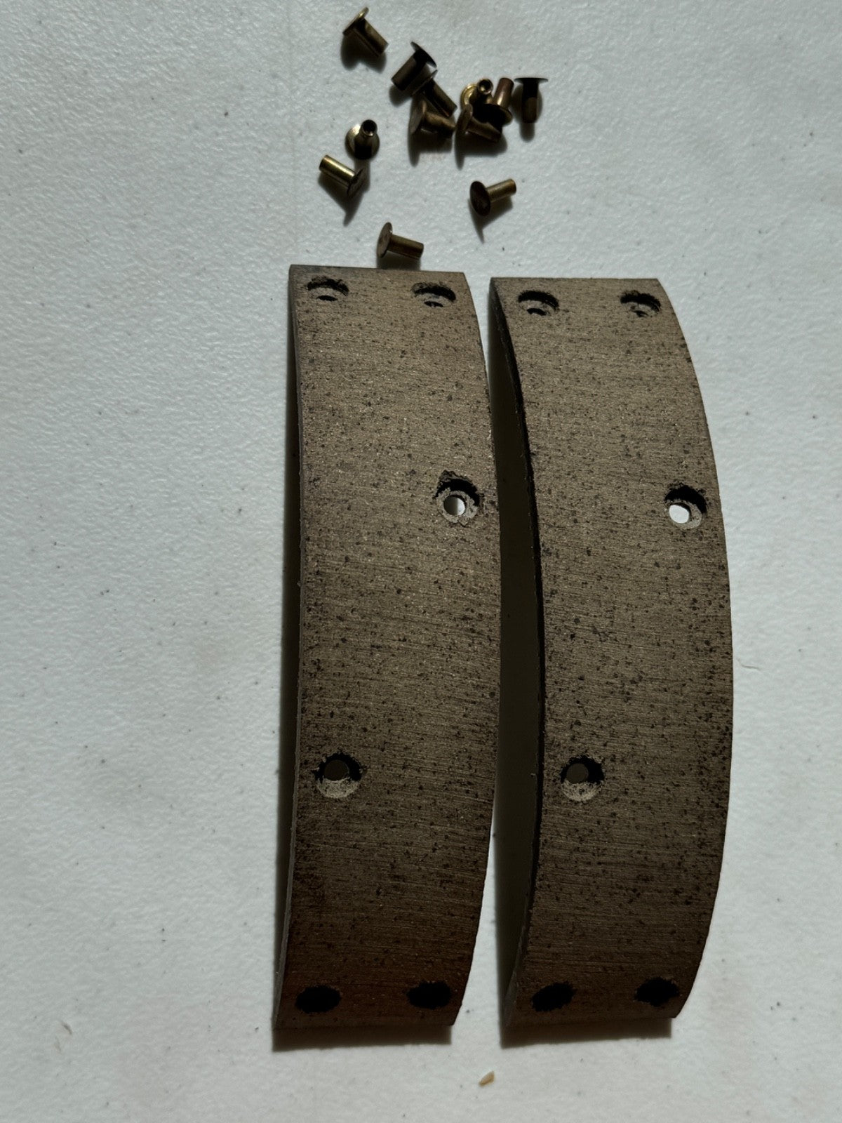 Harley Sportster Superior 41848-64 Front Brake Shoe Lining Pad Kit 1964-72