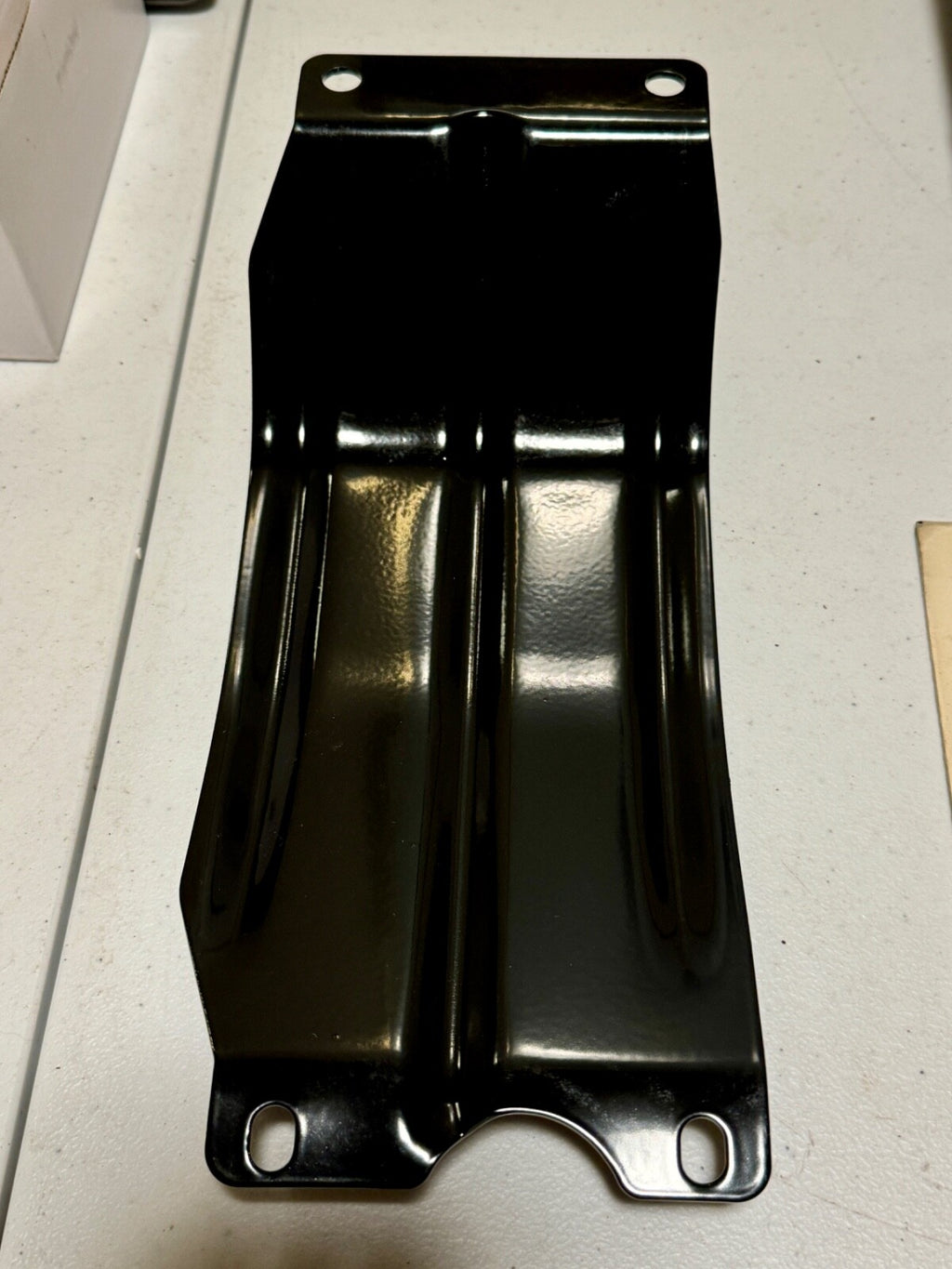 Harley OEM# 404-36 1936-39 Knucklehead UL Narrow Rib Skid Plate Pan Case Guard