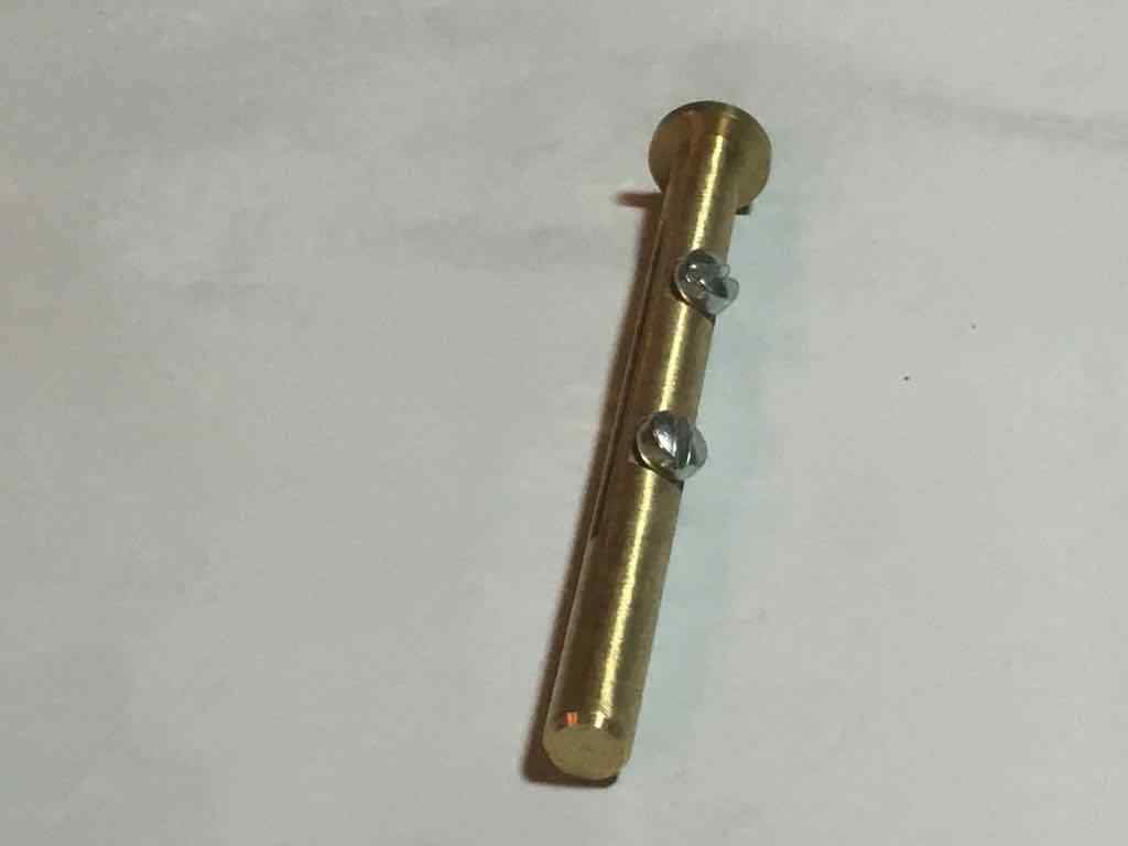 Harley 1243-24 Linkert Schebler Throttle Shaft JD VL WL Knuckle 1 1/4" 27275-24