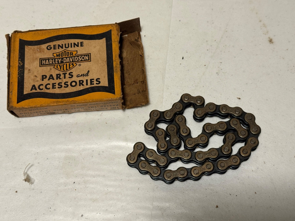 Harley NOS OEM 40013-47 Lightweight Hummer Pacer 165 Primary Front Chain 1948-663
