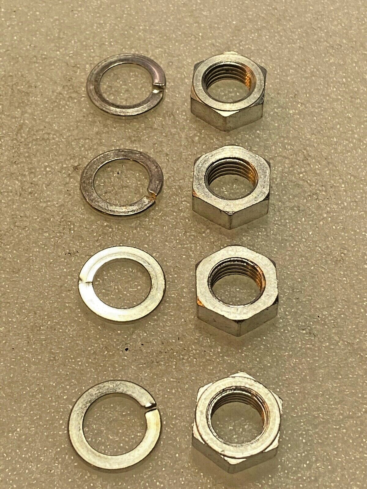 Harley 0136 7831 Knucklehead Rocker Shaft Nuts & Washers 1936-47 Cad USA