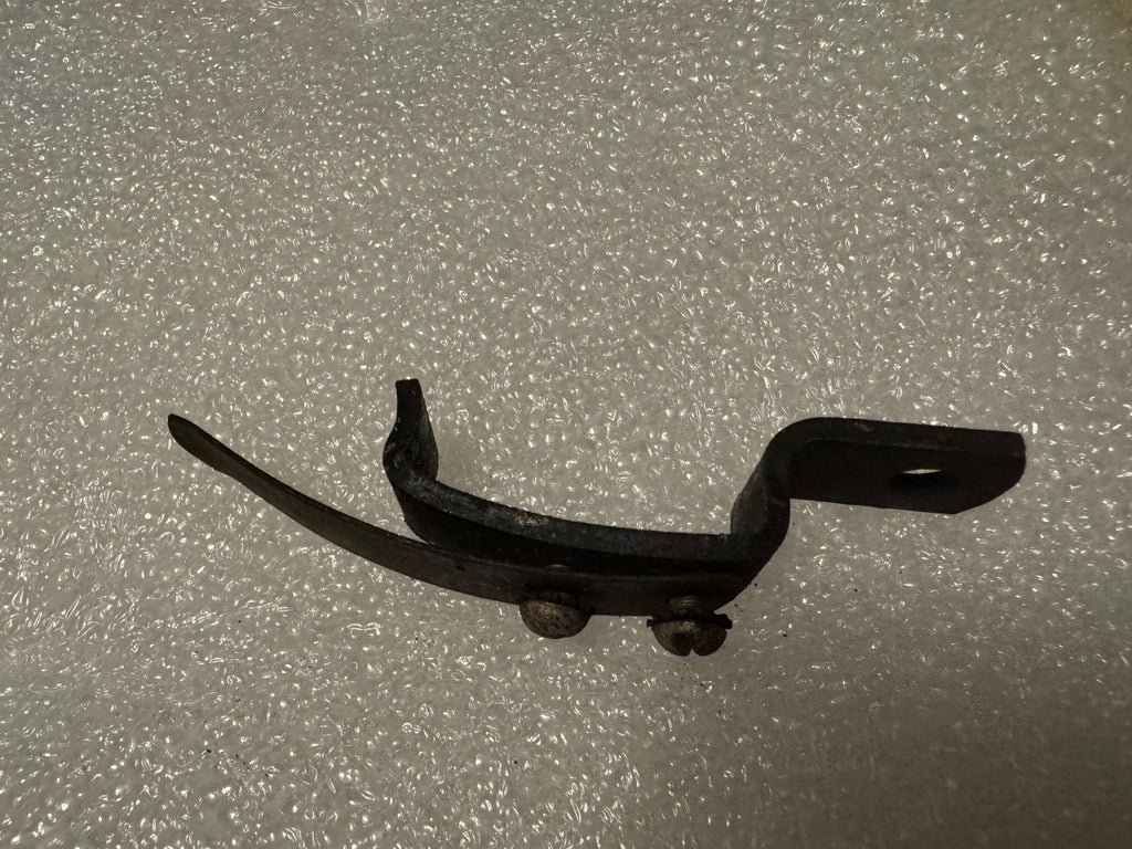 Harley NOS OEM 91032 48 91028 48 Knucklehead Panhead Rear Bumper Bracket1
