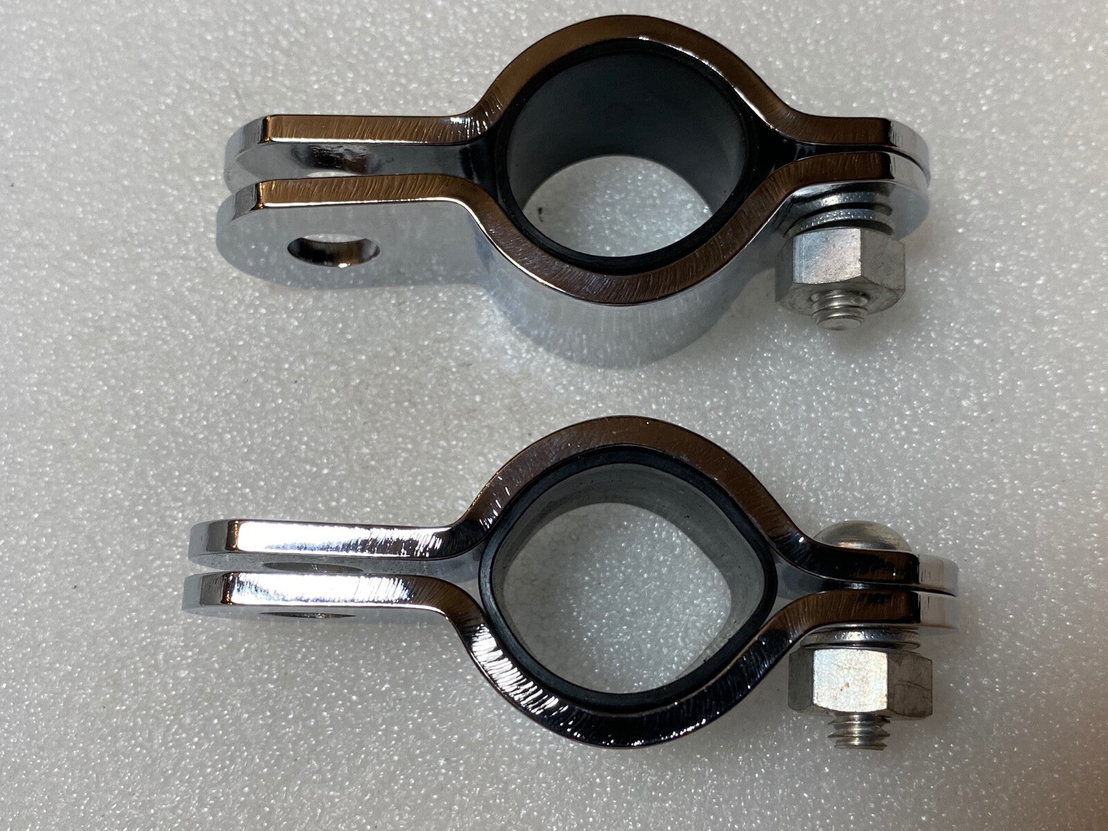 Harley 11396-38 Knucklehead Spot Lamp Bar Clamps Guide S-H2 Springer 38-57 USA