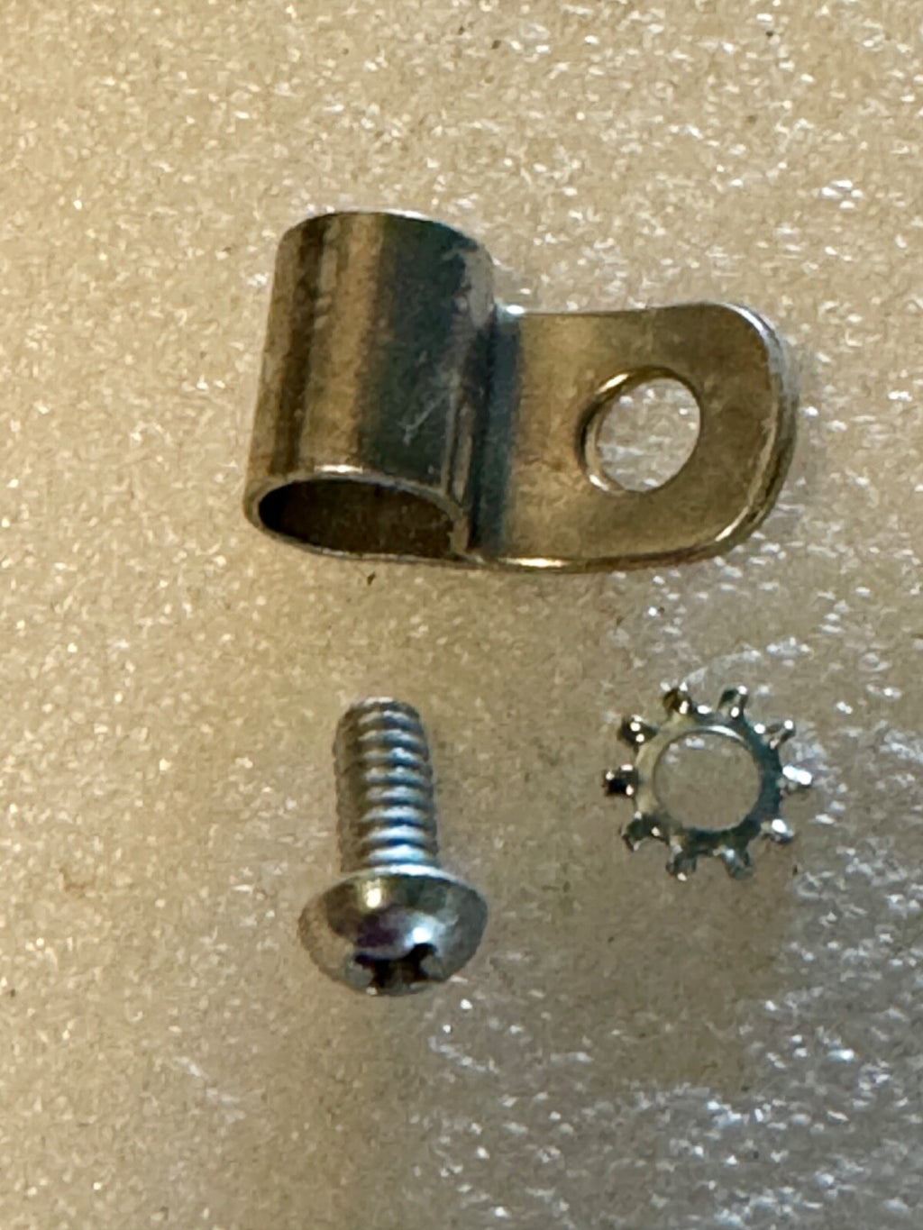 Harley Panhead Shovelhead Brake Tube Clip 45217-50, 9963 USA Made 1950-71