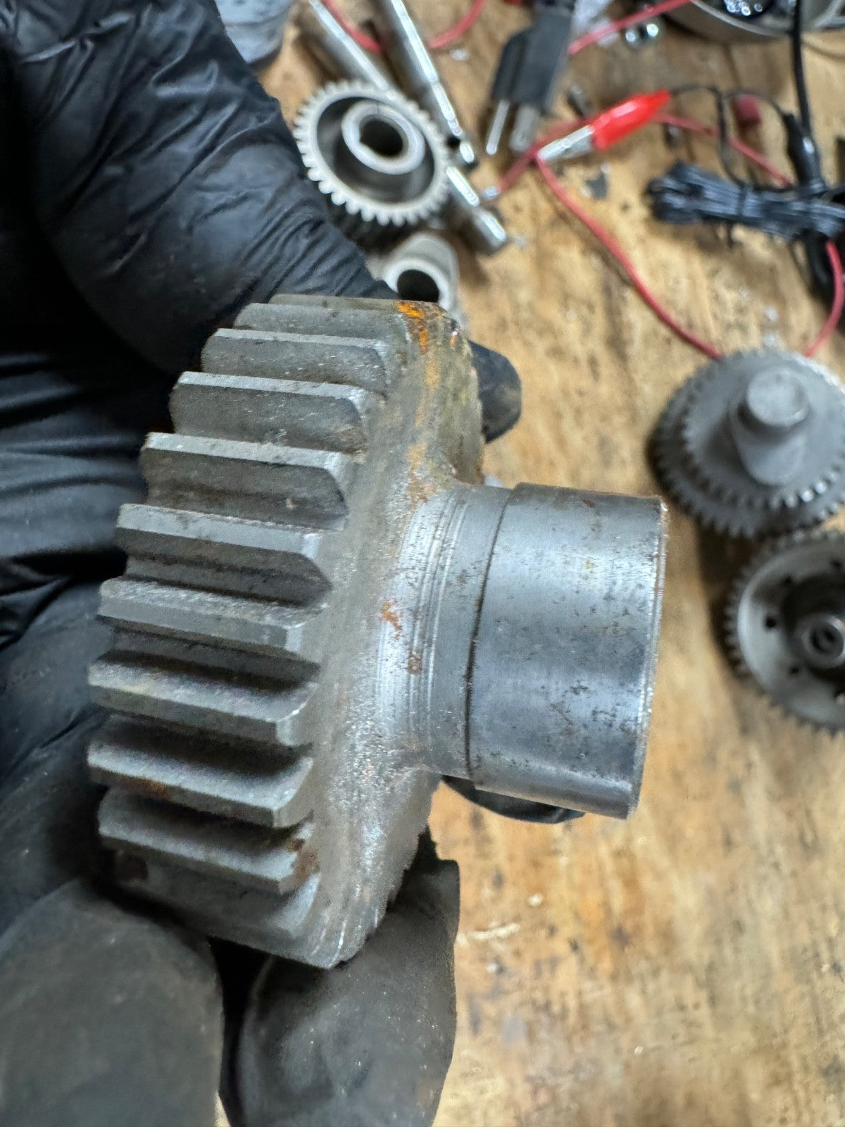 Harley OEM VL #1 Rear Exhaust Cam Gear 1930-1936 OEM# 613-30A (9) No Shaft