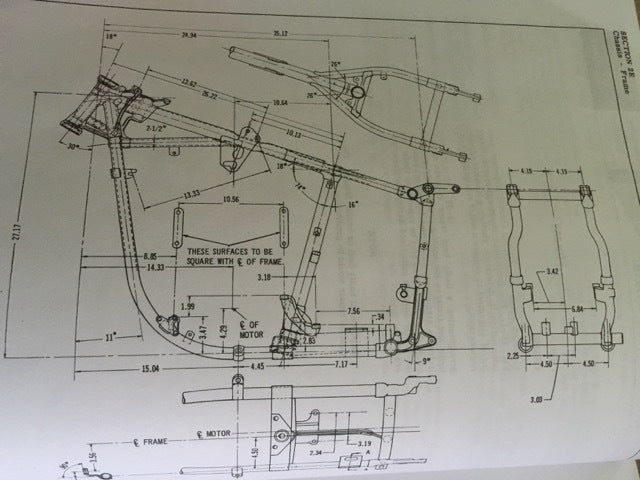 Harley FL FLH Service Manual 58 to 65 Panhead Electra Duo-Glide Wiring Diagrams