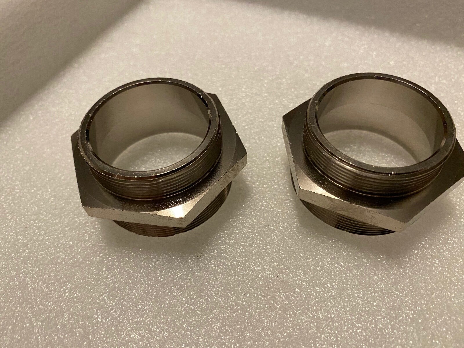 Harley  J JD 61" Manifold Inlet Intake Nipples Nickel 1917-23 OEM# 1112-17 USA