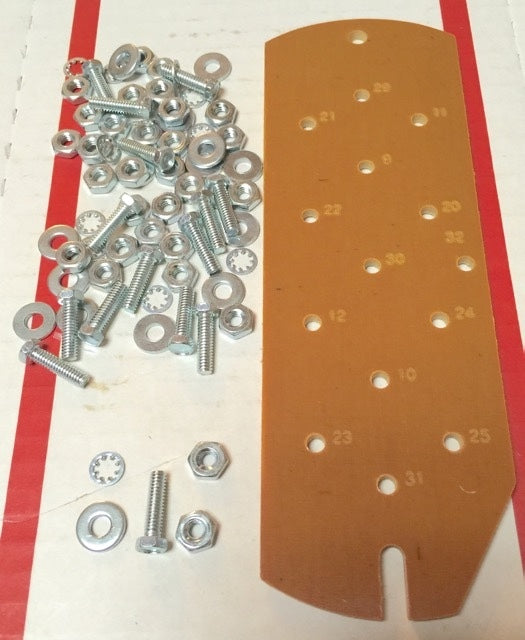 Harley 72301-49 Panhead Bakelite Front Terminal Plate 58-69 FL FLH *Kit*