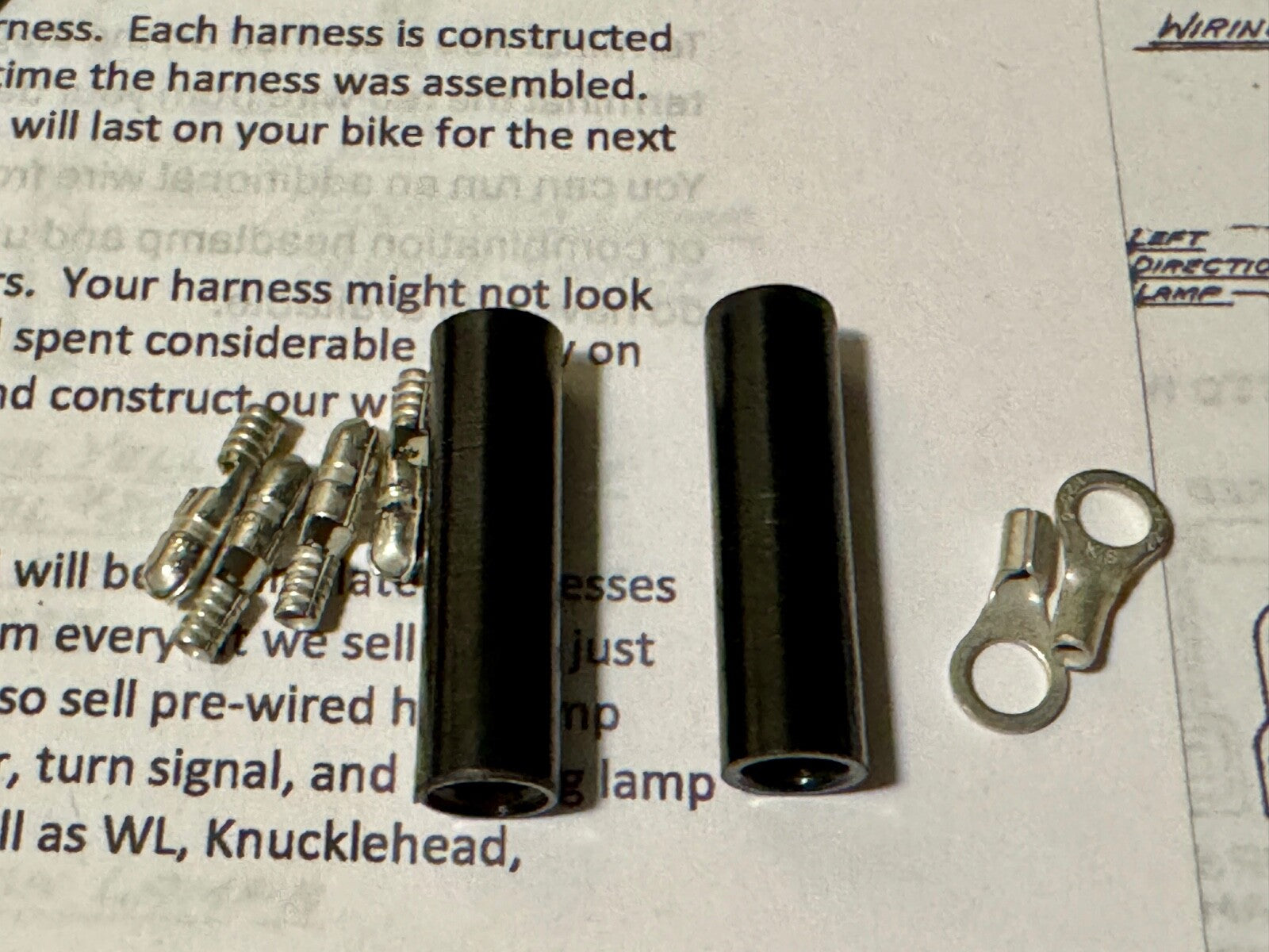 Harley 1949-62 Complete Panhead Turn Signal Wiring Overhaul Wire Harness Kit USA