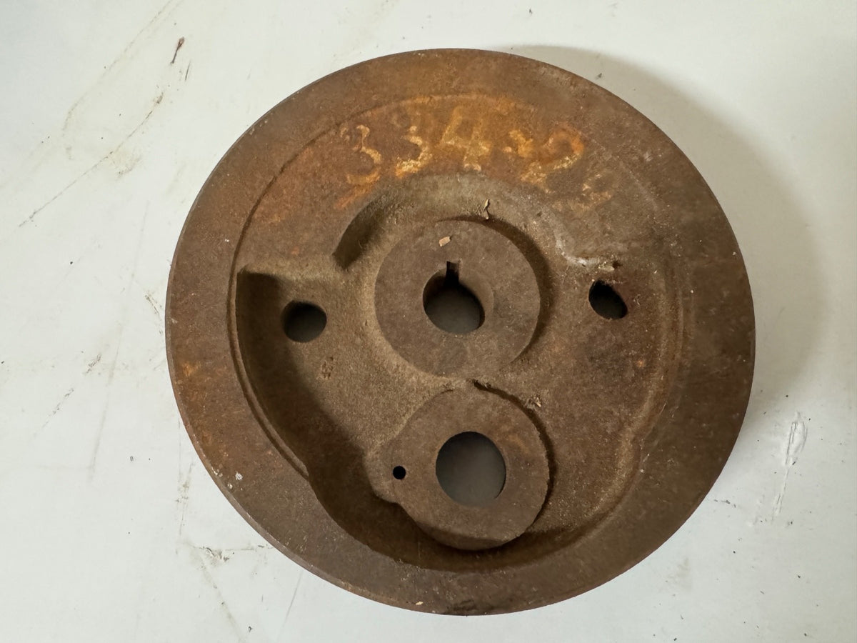 Harley 334-29 Model C Single Pup Pea Shooter Left Flywheel Good Used OEM0