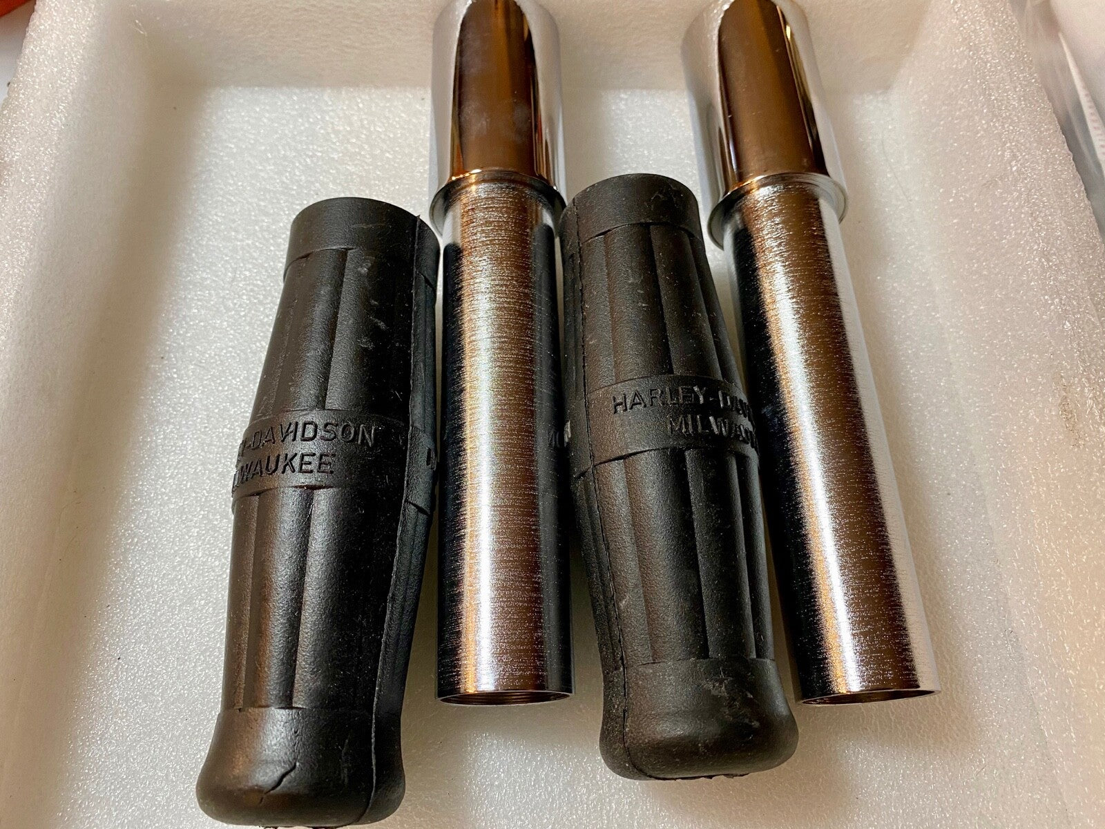 Harley JD VL DL RL Nickel Throttle & Spark Spirals & Grips 1916-34 OEM# 3312-16 