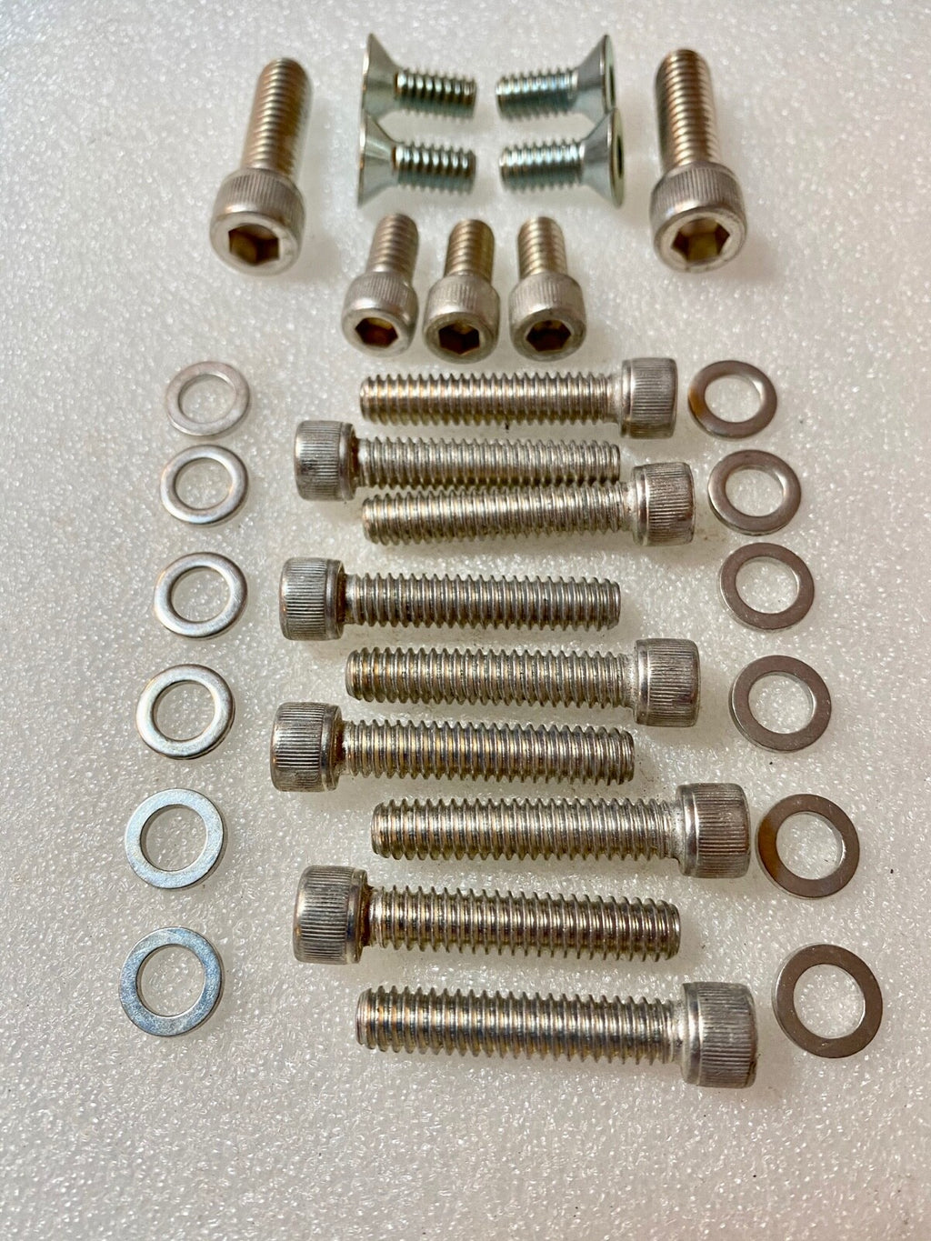 Harley 1970-1986 Shovel EVO Four Speed Allen Primary Cover Kit Cadmium USA