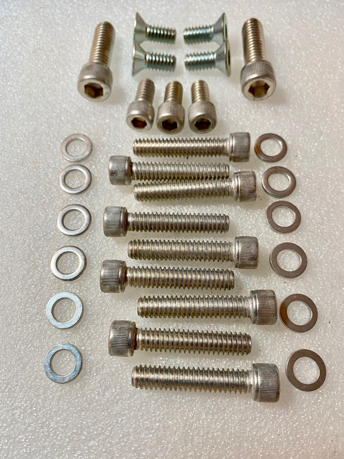 Harley 1970-1986 Shovel EVO Four Speed Allen Primary Cover Kit Cadmium USA