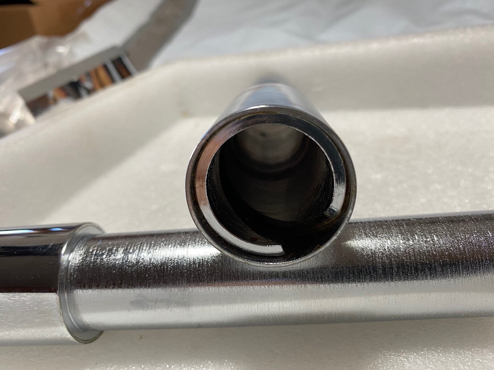 Harley JD VL Nickel Throttle & Spark Spirals & White Grips 1916-34 OEM# 3312-16 