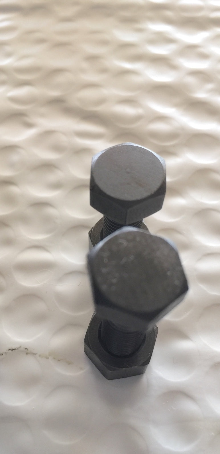 Harley 5/16”-24 x 1 13/16" Bolts w/ Nuts & Lock Washers x 4 OEM 068 Plain Head 