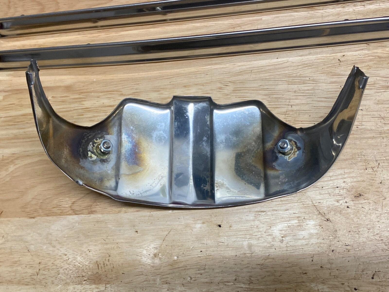 Harley EL FL FLH Panhead Front Fender Tip Trim Kit 1949-56 Hydra-Glide