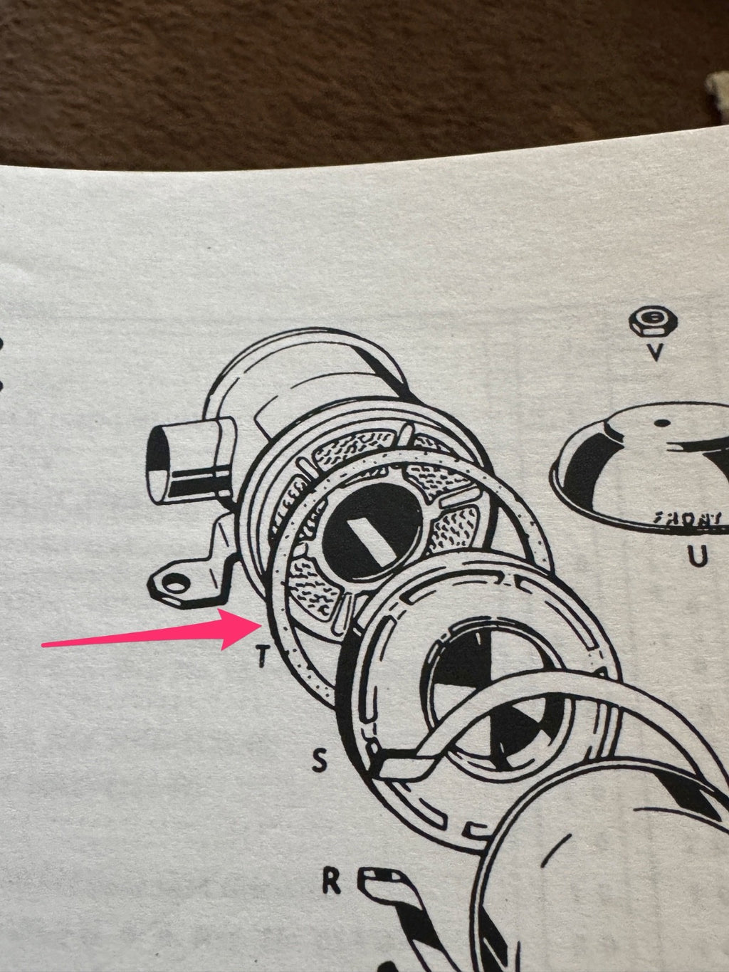 Harley NOS 1429-41M Oil Bath Air Cleaner Oil Cup Cork Gasket WLA WLC Military